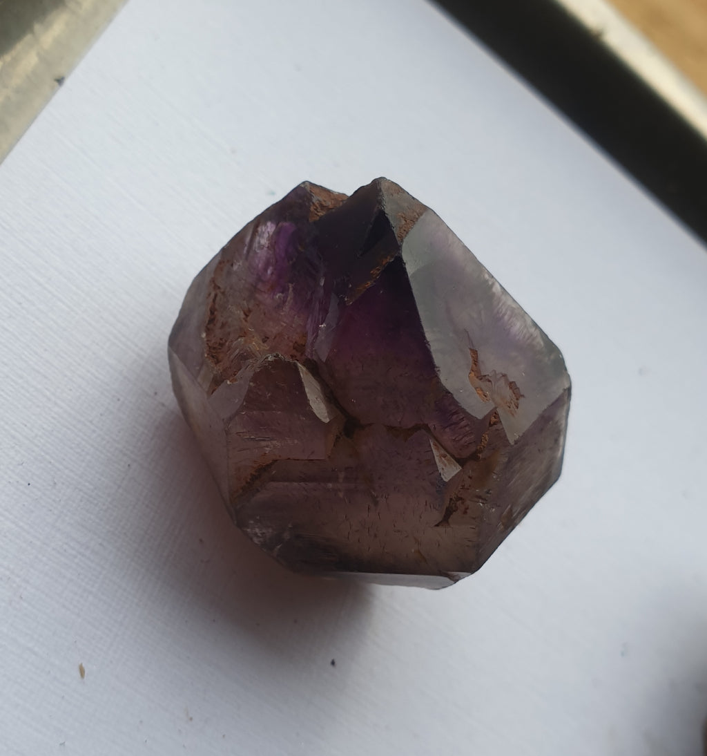Super seven Amethyst - Double terminated point - 26g