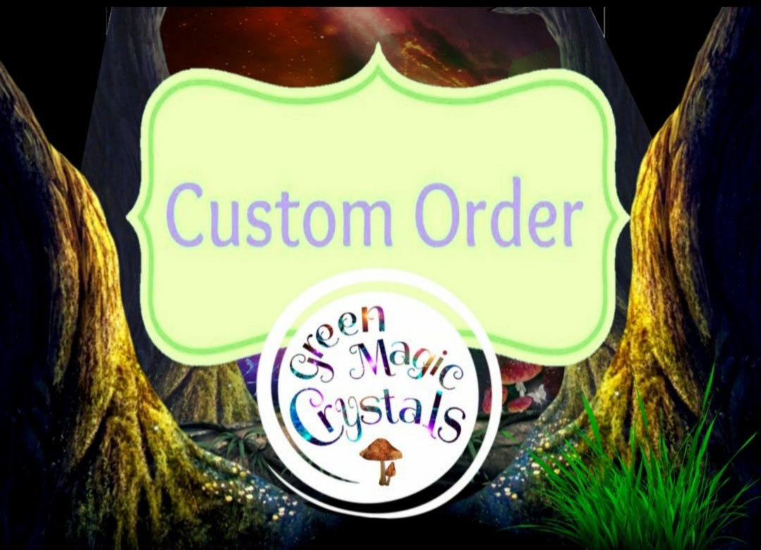 Custom order for shacha