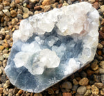 Apophyllite on quartz chalcedony - AAA+ quality, 244grams