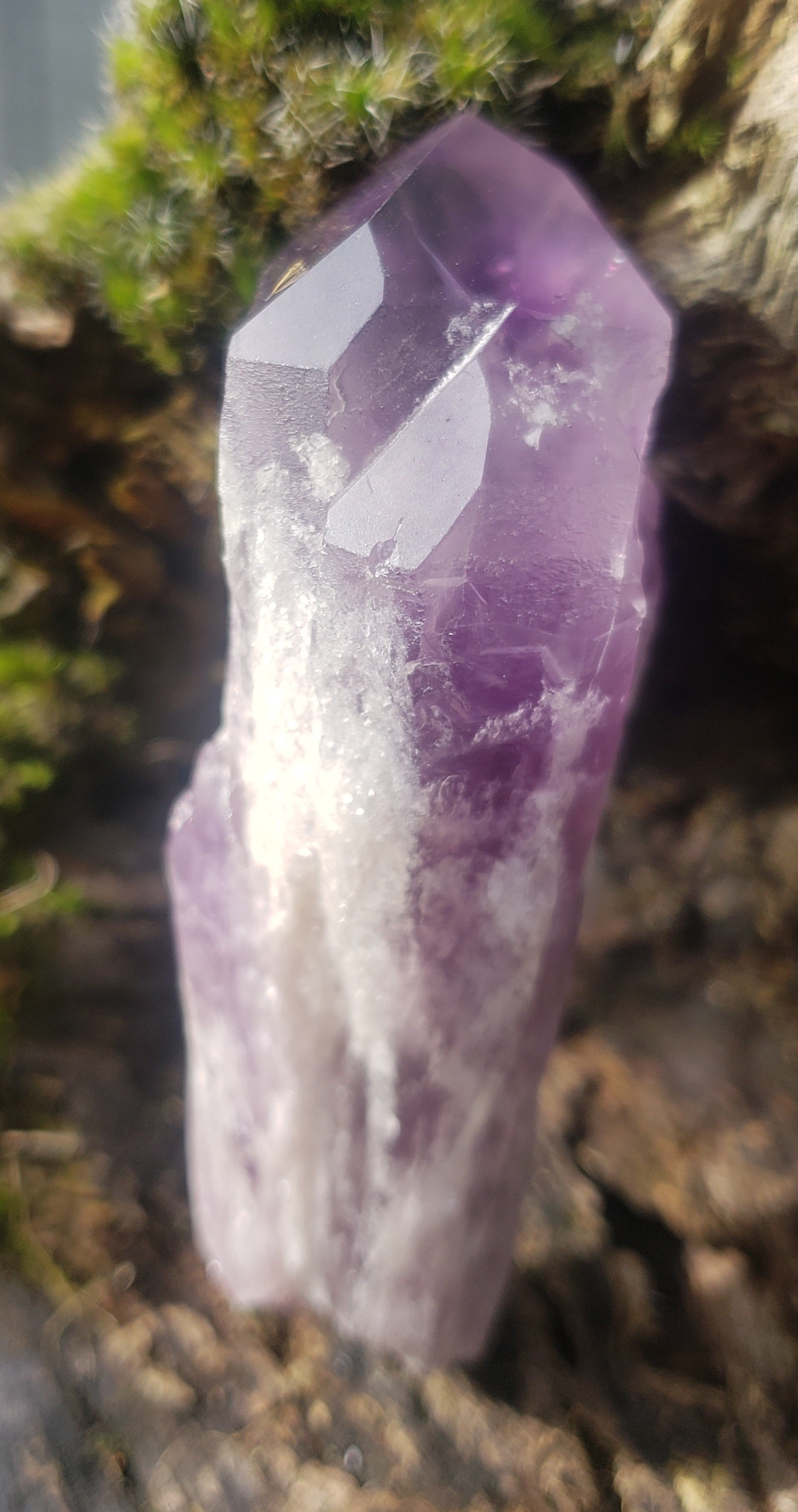 Cathedral Amethyst point - 76 grams