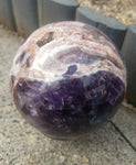Chevron Amethyst- sphere - 1.7kg