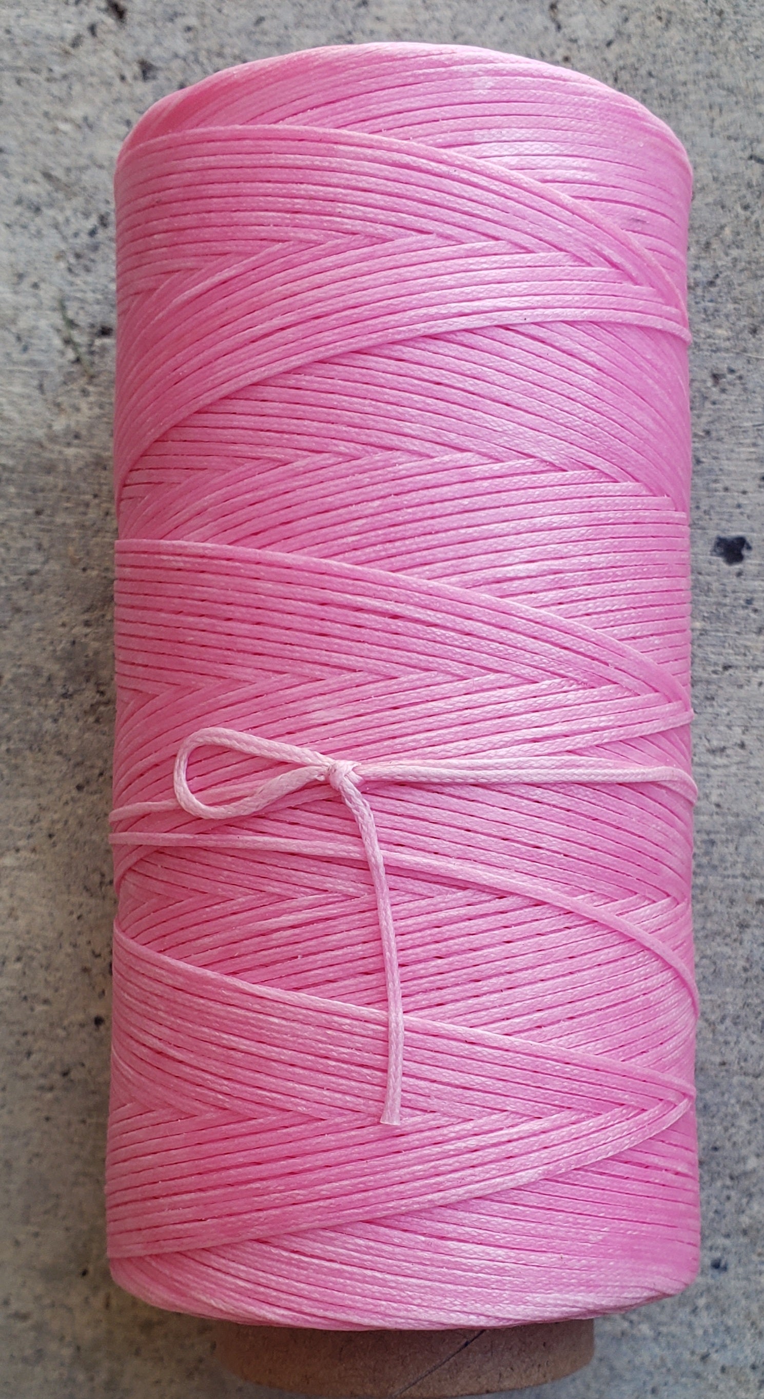 F) Macramè Cord - Lara-Rose Pink 0.8mm, 260m