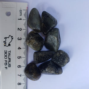 Labradorite - small tumbles - semi polished -