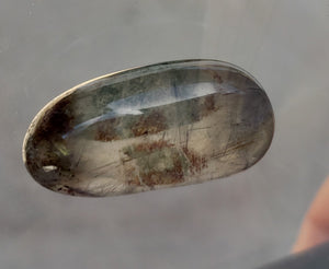 Silver rutiles Inclusion quartz - rare collectors piece - 6g