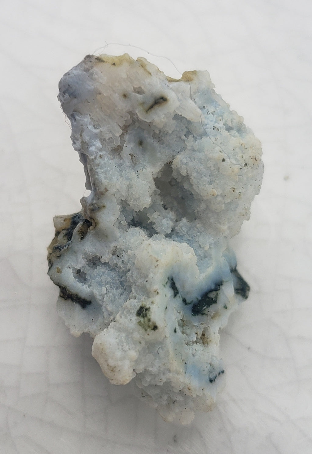 Blue coral Chalcedony quartz - 6grams