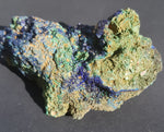 azurite with malachite - 218grams