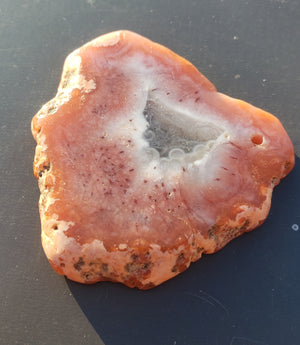 Agate slice pendant - Incredible patterns