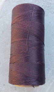 Linhasita macramè cord - cor667- Rich redwood Brown - 0.5mm, 330m