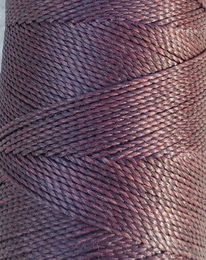 Linhasita macramè cord - cor667- Rich redwood Brown - 1mm, 170m
