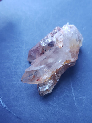 Tangarine quartz cluster  - 12grams