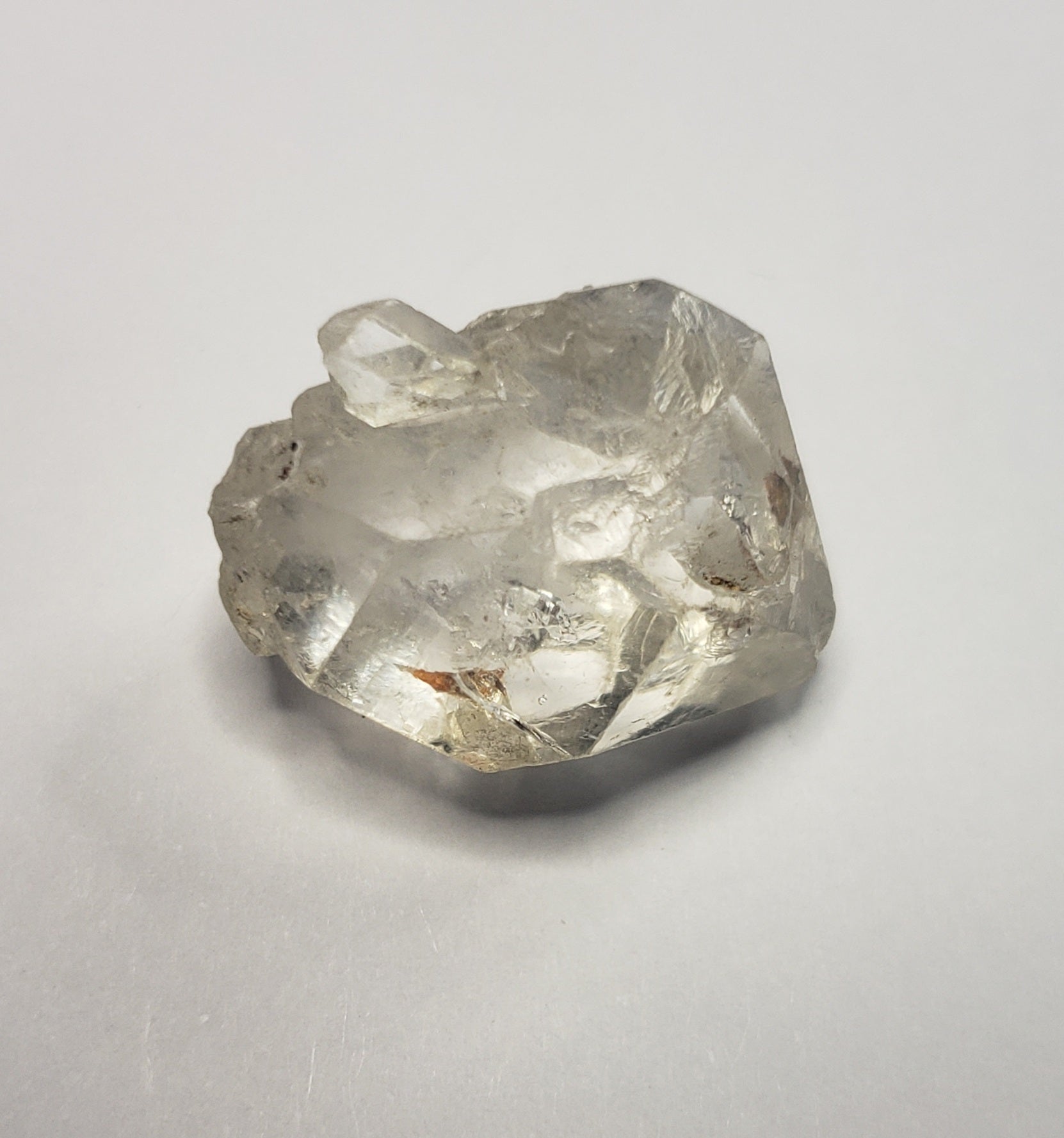 Double terminated quartz - Petroleum enhydro - 5g