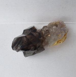 Moorella Smokey quartz  - double terminated points on quartz - 10g
