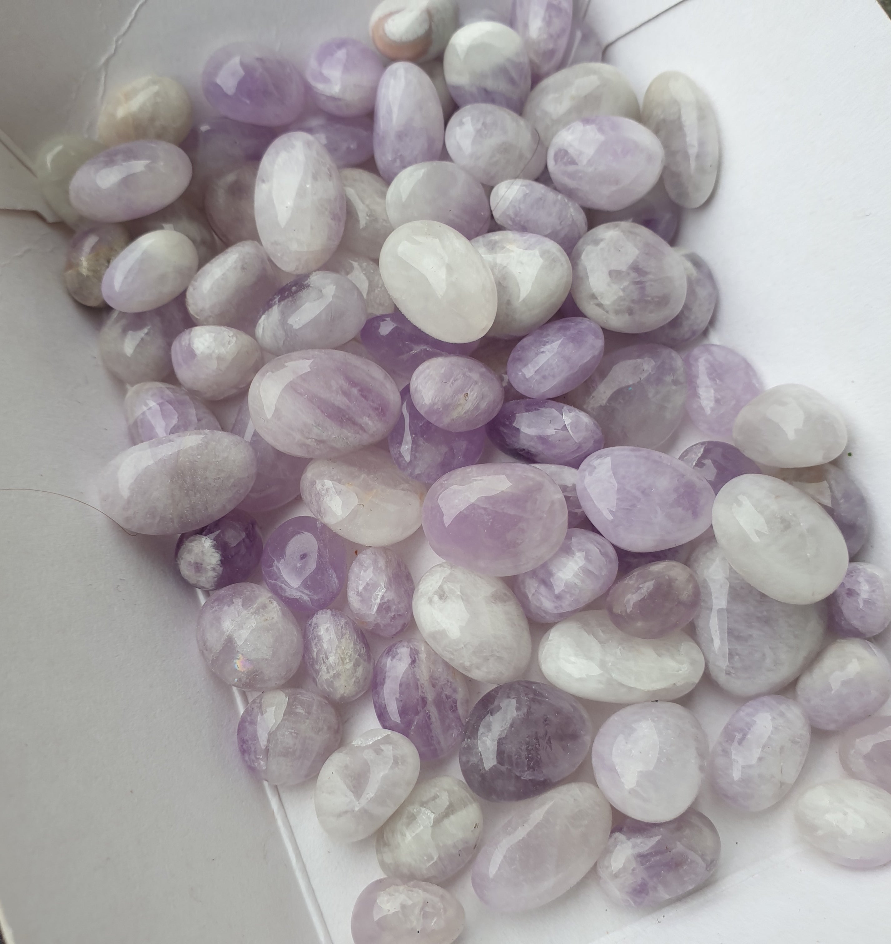 Lavender Amethyst - tiny Treasures- small Tumbles