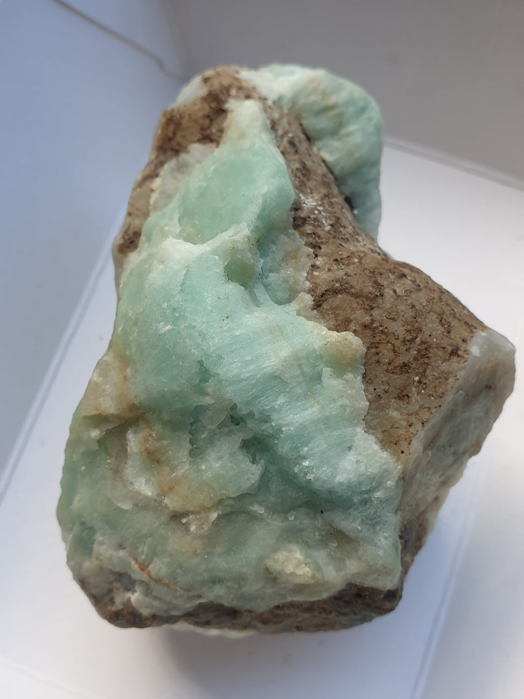 Aragonite natural blue - rough  - 276grams