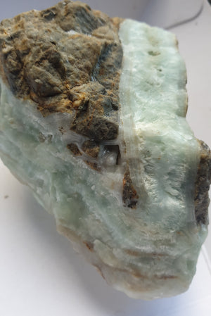 Aragonite natural blue - rough  - 276grams