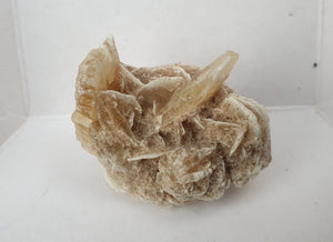 Desert rose calcite specimen