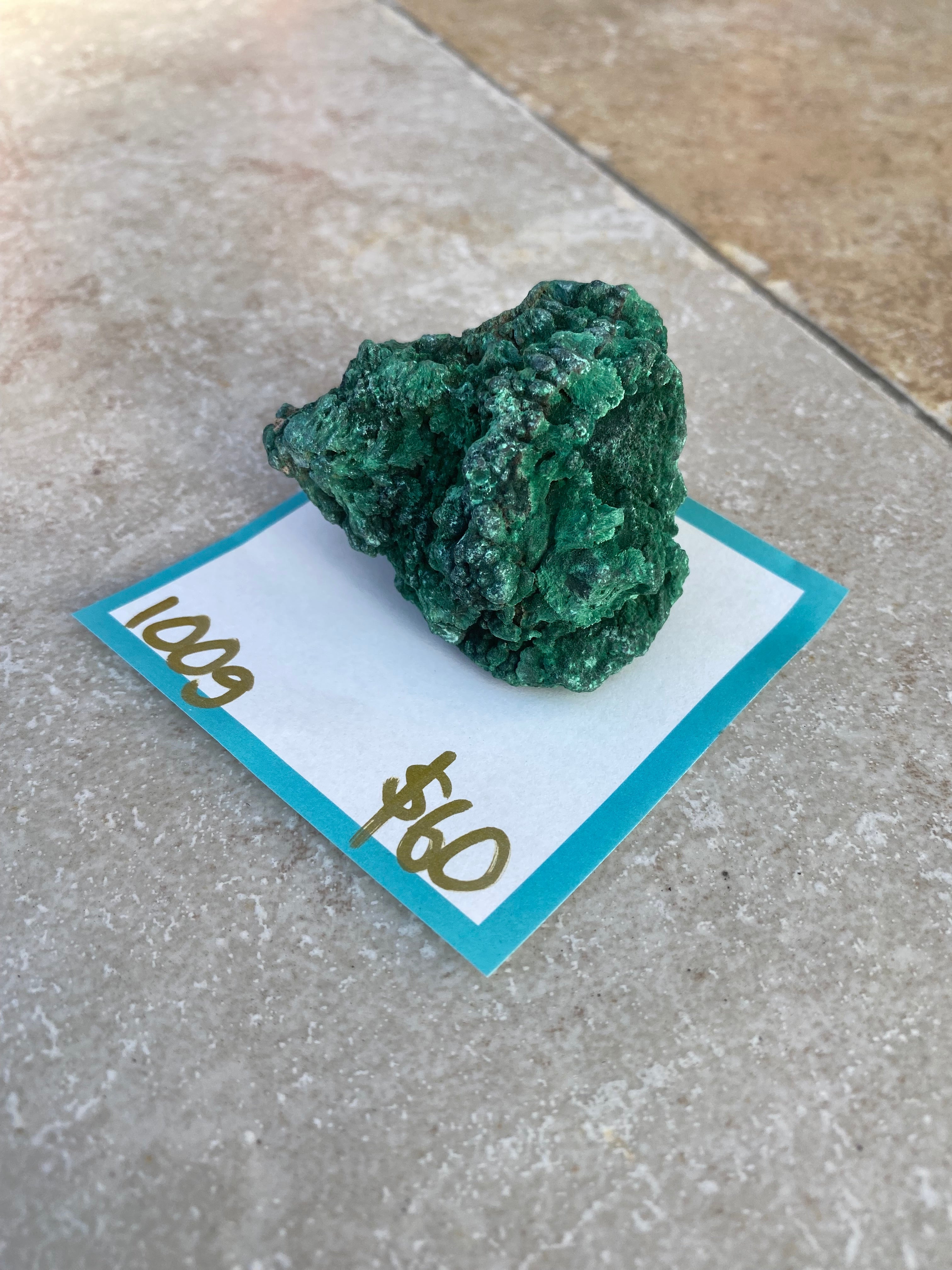 malachite specimen - 100g